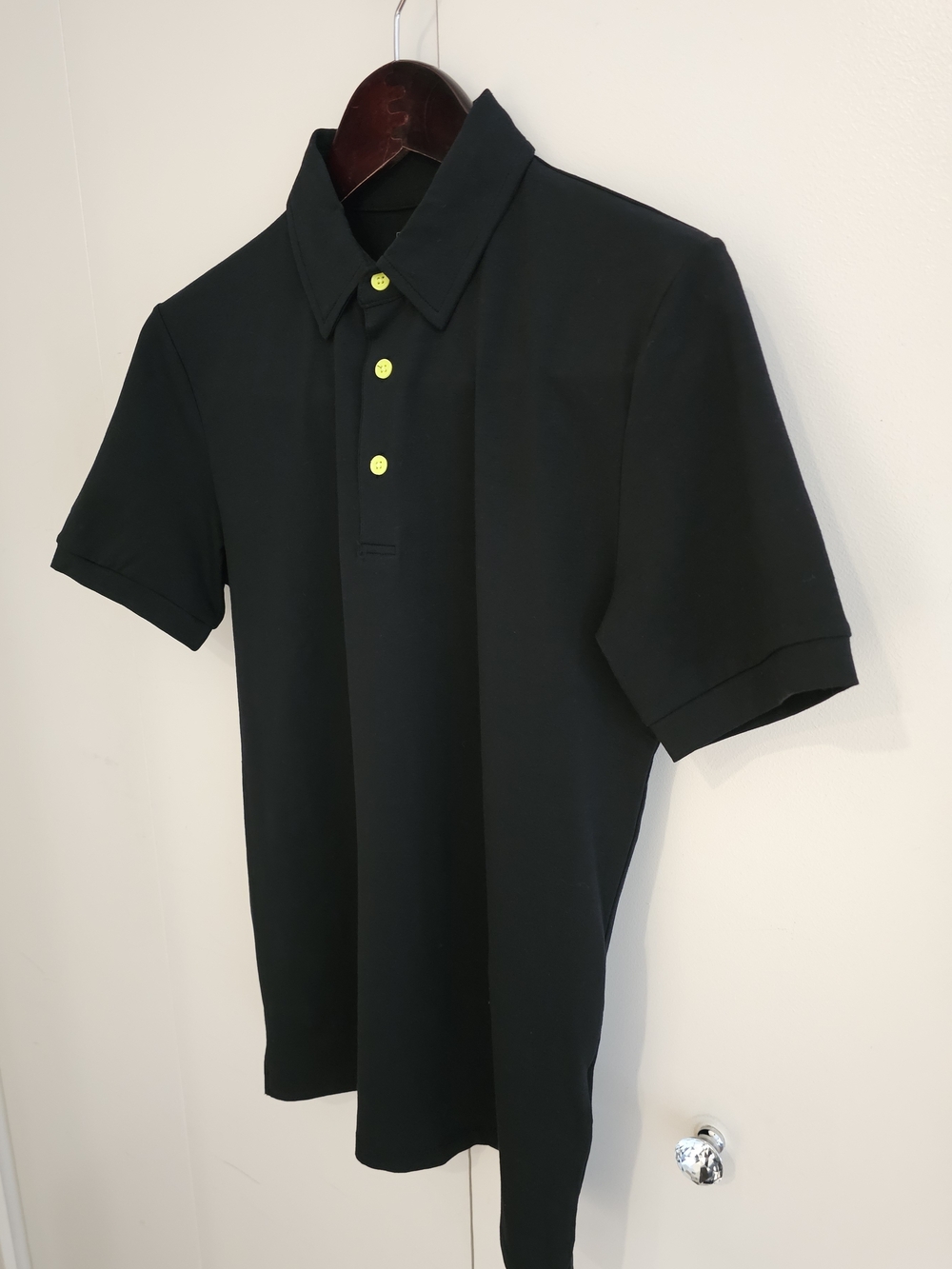 Le 31 Black Polo Shirt XS